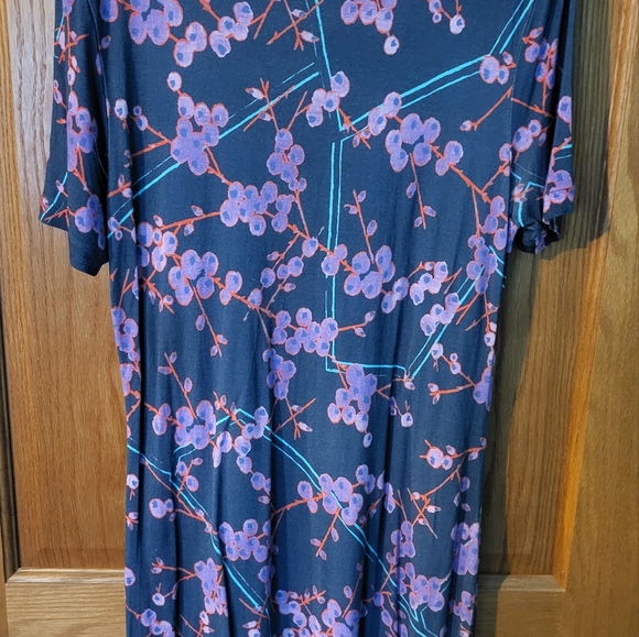 Carven Floral Print T-Shirt Dress - Picture 3 of 4